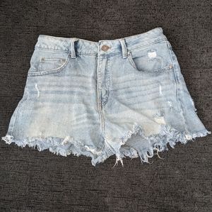 Sound/Style distressed denim shorts